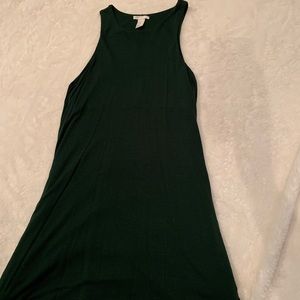 Dark green dress